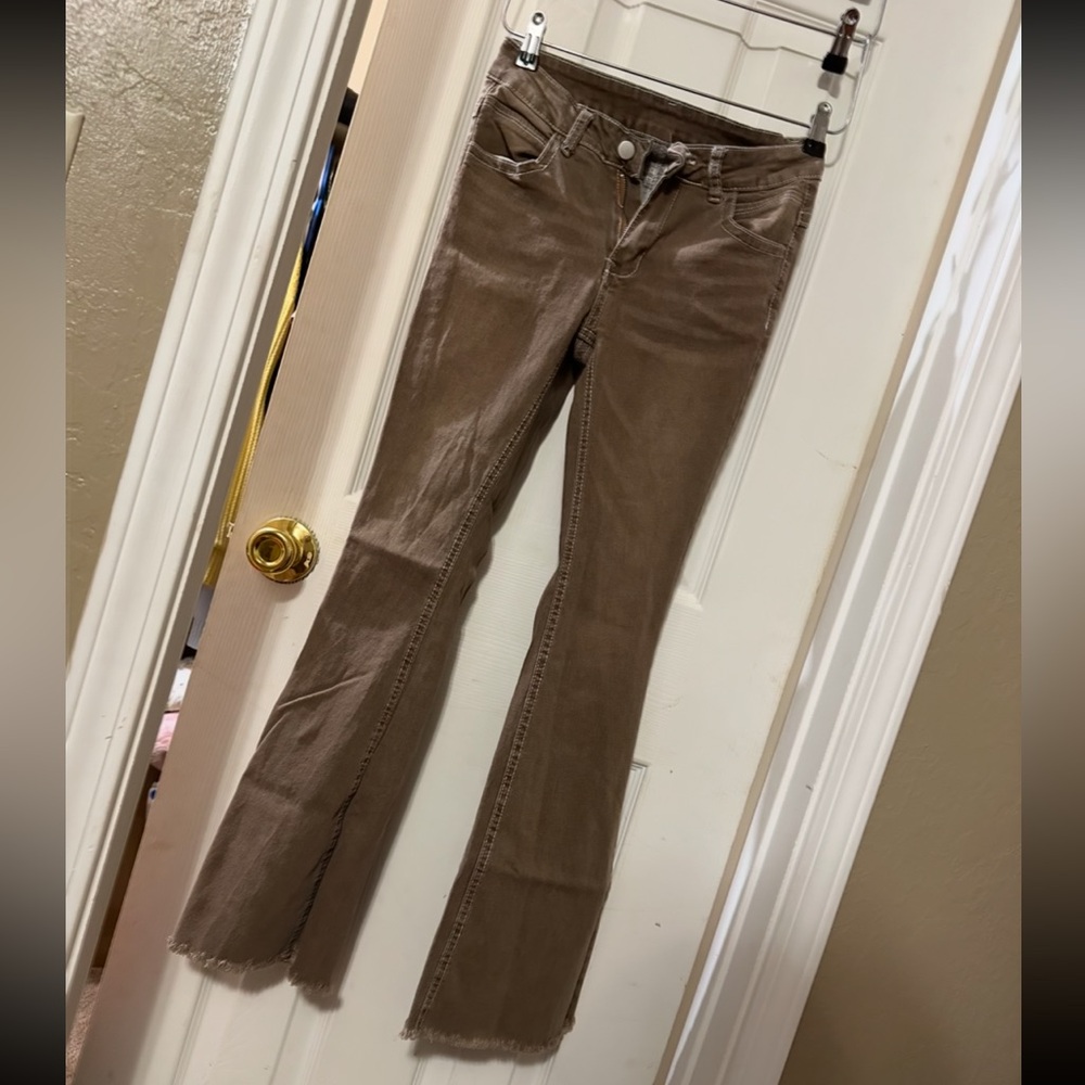 Brown bell bottoms